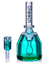 CHEECH GLASS 8" FULL GLYCERINE RIG-TEAL